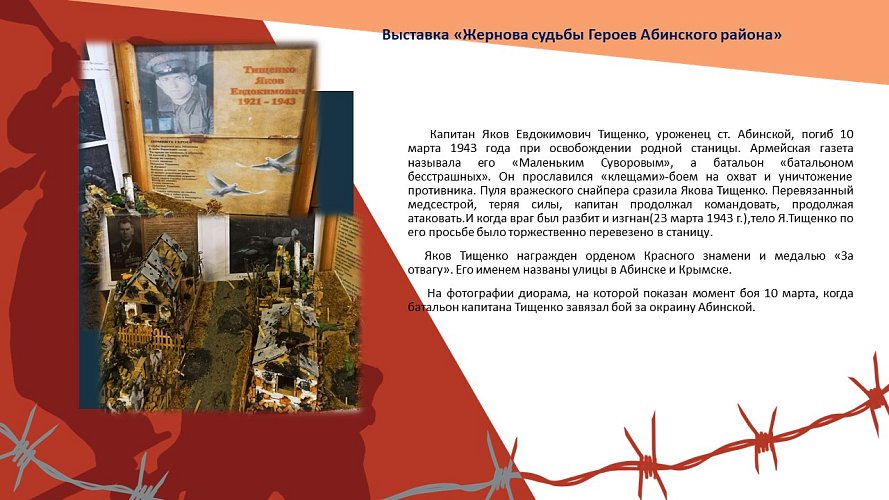 «Жернова судьбы Героев Абинского района»